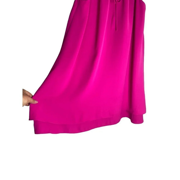 Amanda Uprichard Belle Dress Hot Pink-sz Small - Picture 7 of 14
